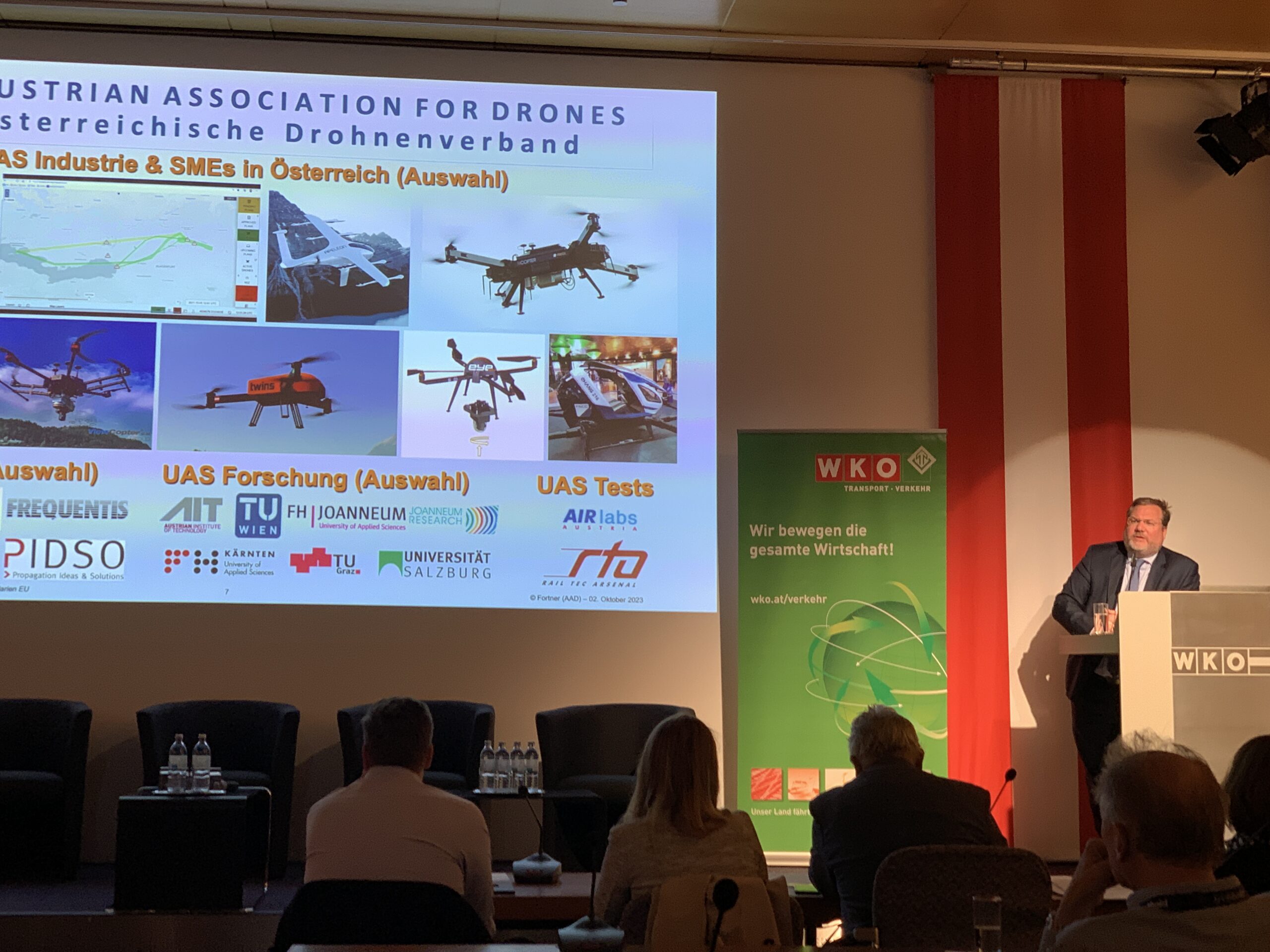 WKO (Chamber of Commerce) Drones Conference | AAD Presentation – October 2023 (Vienna, WKO)